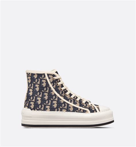 blue dior sneaker|walk'n'dior high top sneakers.